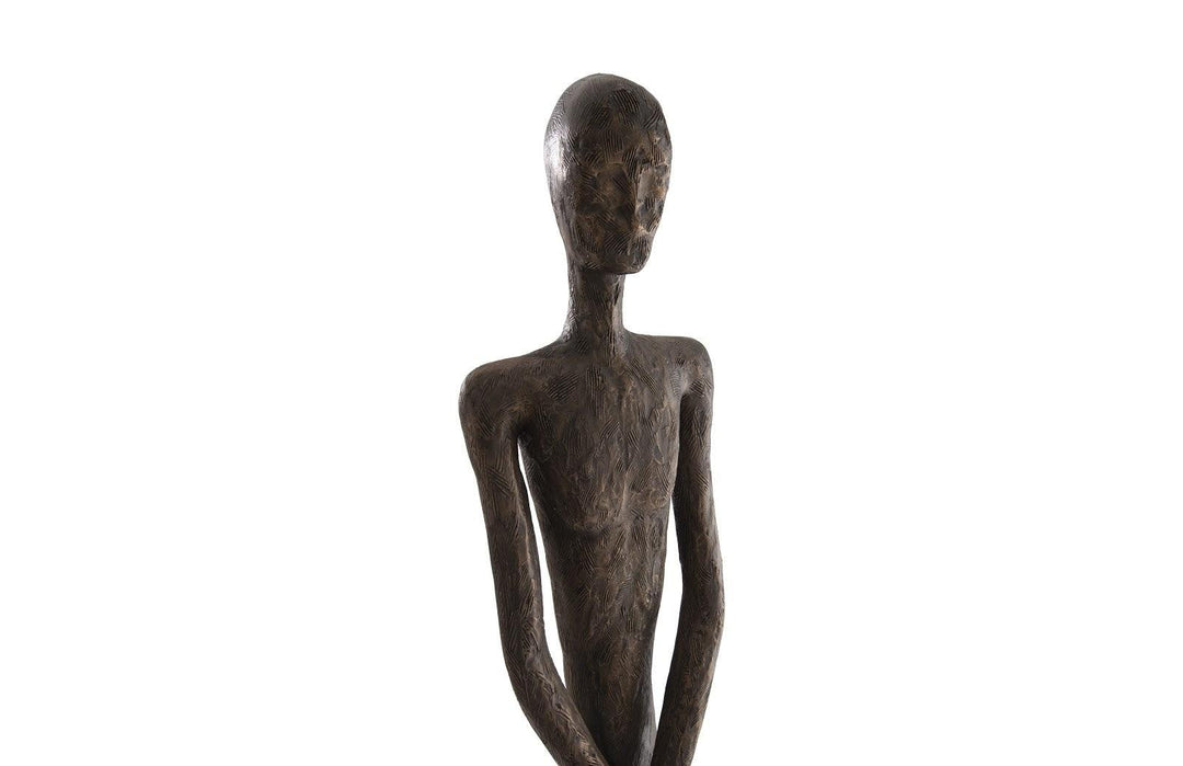 SwayLiving Lloyd Sculpture, Resin, Bronze Finish DECORATIVE OBJECTS
