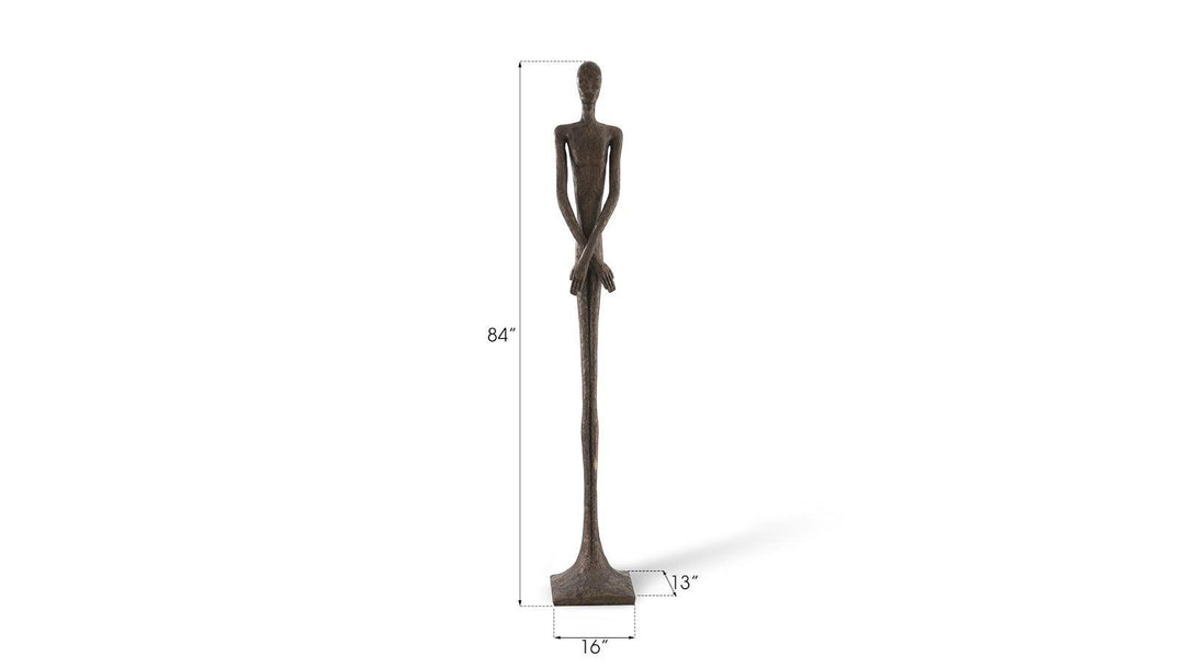 SwayLiving Lloyd Sculpture, Resin, Bronze Finish DECORATIVE OBJECTS