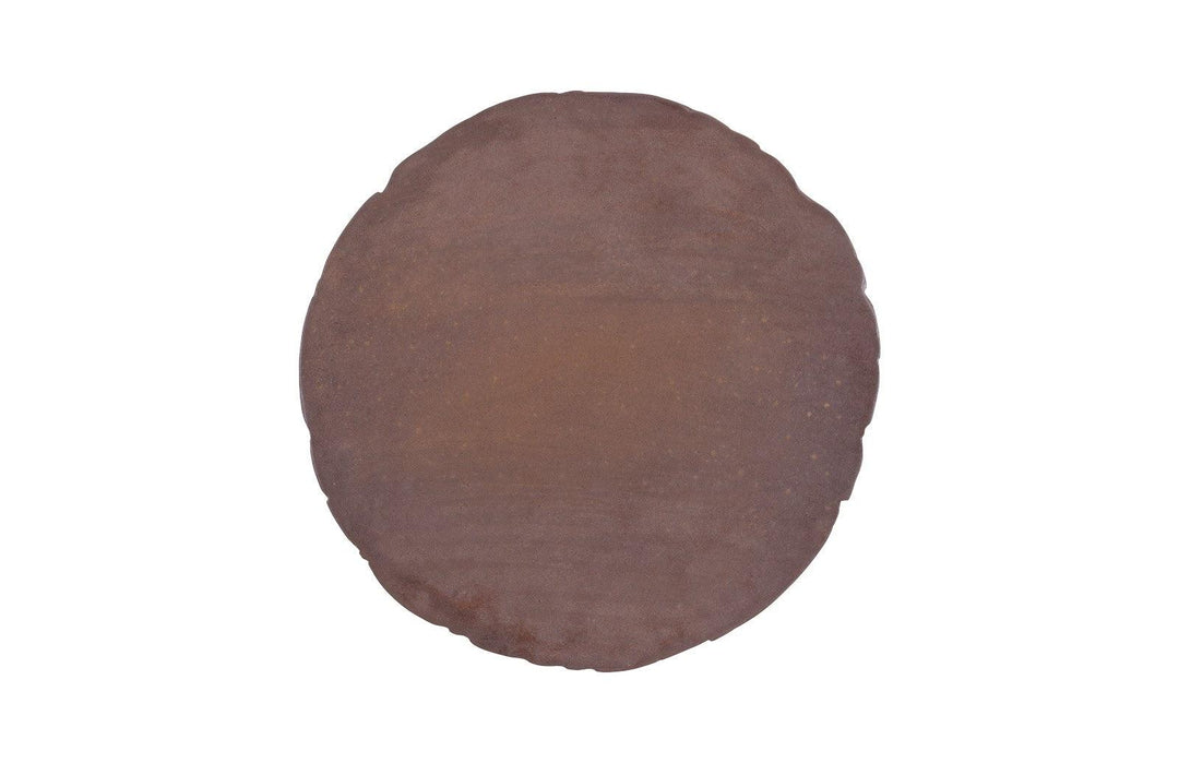 SwayLiving Cast Oil Drum Wall Discs, Resin, Rust Finish, Set of 4 WALL ACCENTS