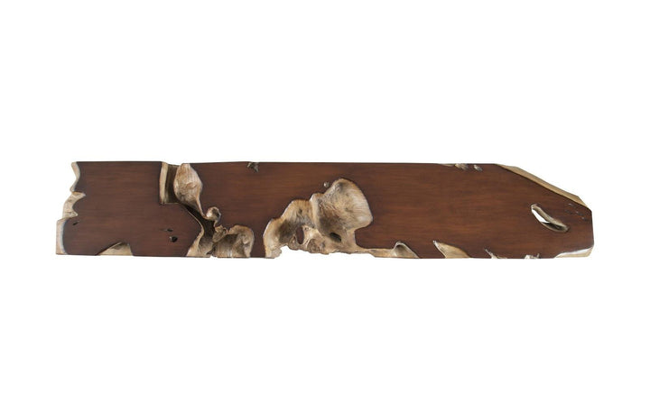 SwayLiving Freeform Console Table, Faux Bois, LG CONSOLE TABLES