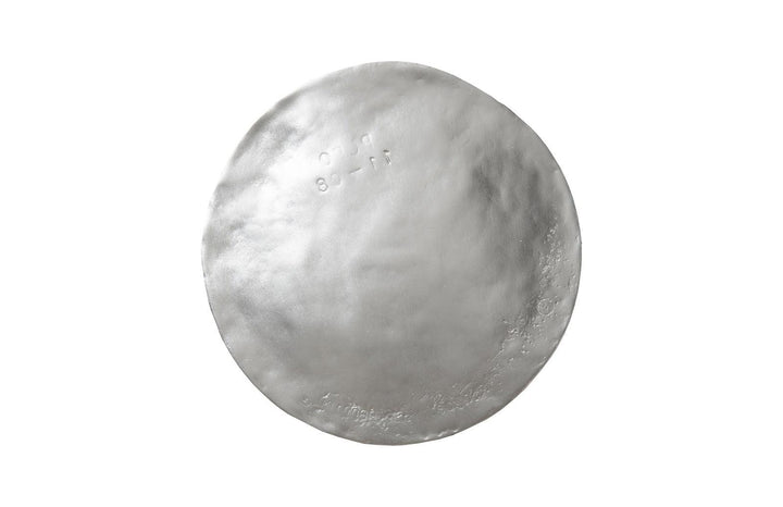 SwayLiving Cast Oil Drum Wall Discs, Silver Leaf, Set of 4 WALL ACCENTS