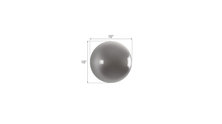 SwayLiving Ball on the Wall, Extra Small, Polished Aluminum Finish WALL ACCENTS