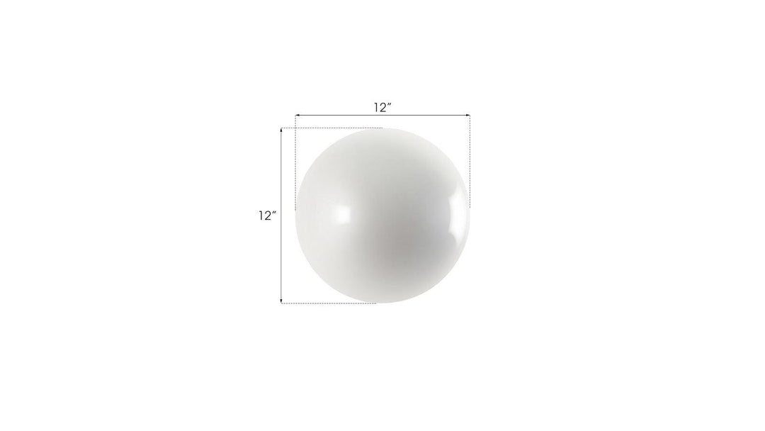 SwayLiving Ball on the Wall, Small, Pearl White WALL ACCENTS