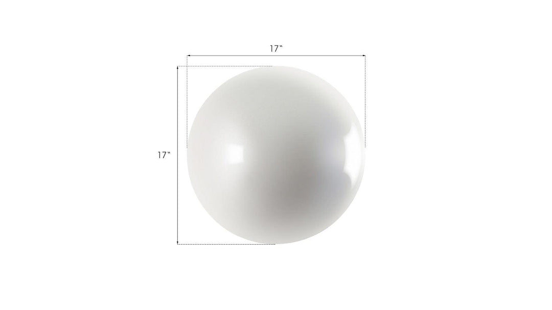 SwayLiving Ball on the Wall, Medium, Pearl White WALL ACCENTS