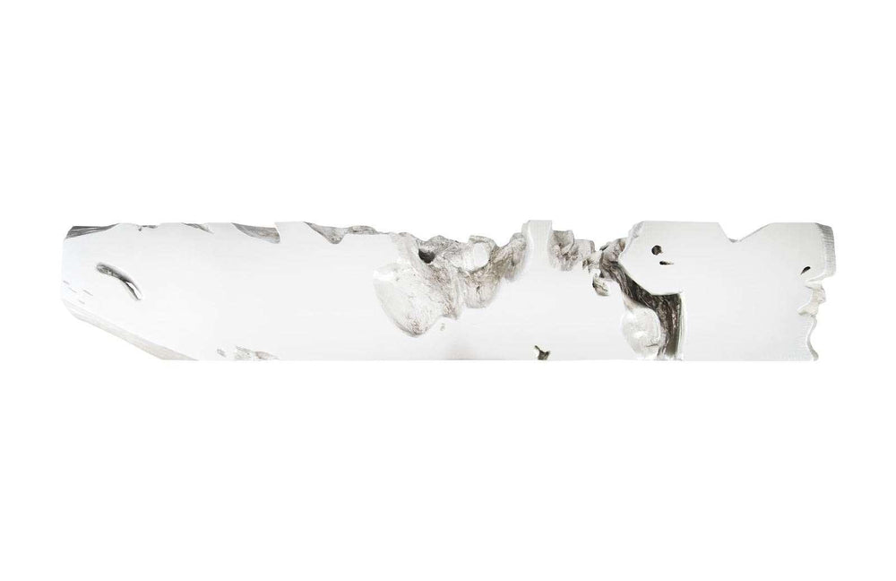 SwayLiving Freeform Console Table, Gel Coat White, LG CONSOLE TABLES