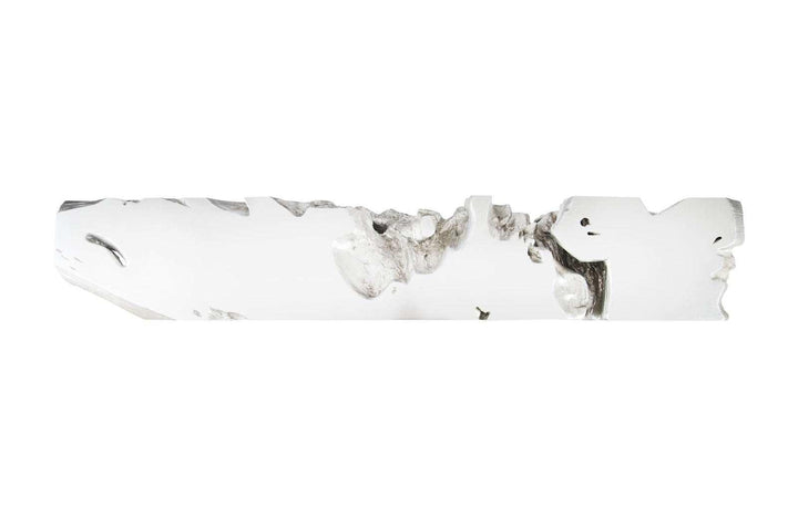 SwayLiving Freeform Console Table, Gel Coat White, LG CONSOLE TABLES