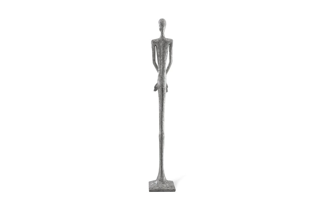 SwayLiving Lloyd Sculpture, Resin, Silver Leaf DECORATIVE OBJECTS