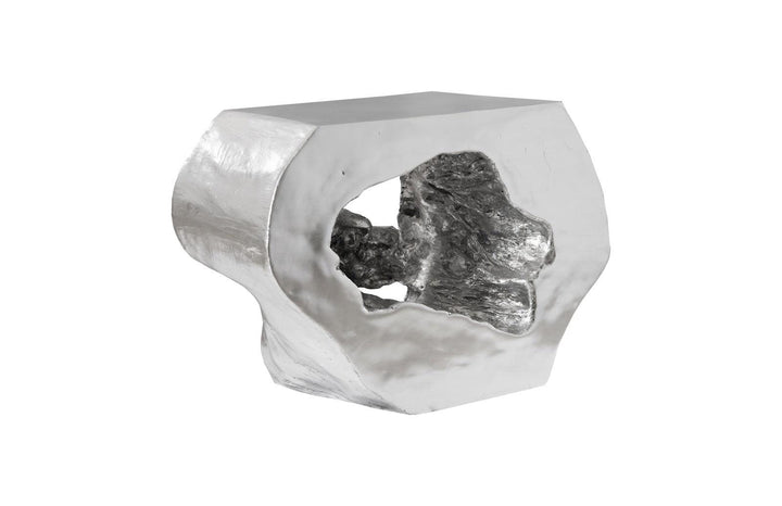 SwayLiving Plateada Hollow Console, Silver Leaf CONSOLE TABLES