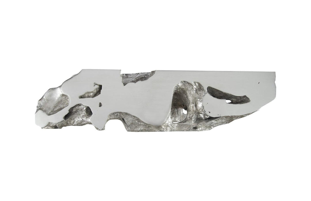 SwayLiving Brivo Freeform Console Table, Silver Leaf CONSOLE TABLES