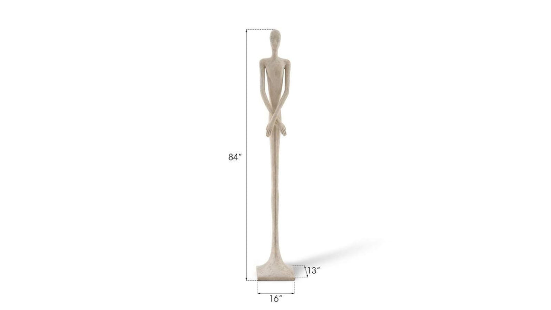 SwayLiving Lloyd Sculpture, Resin, Roman Stone DECORATIVE OBJECTS
