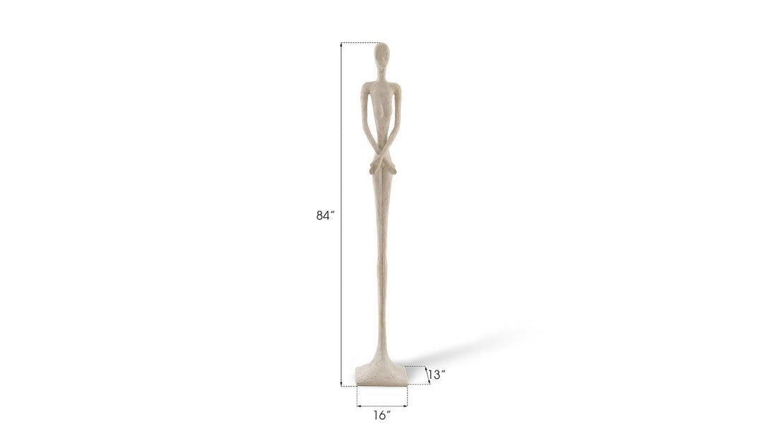SwayLiving Lottie Sculpture, Resin, Roman Stone DECORATIVE OBJECTS