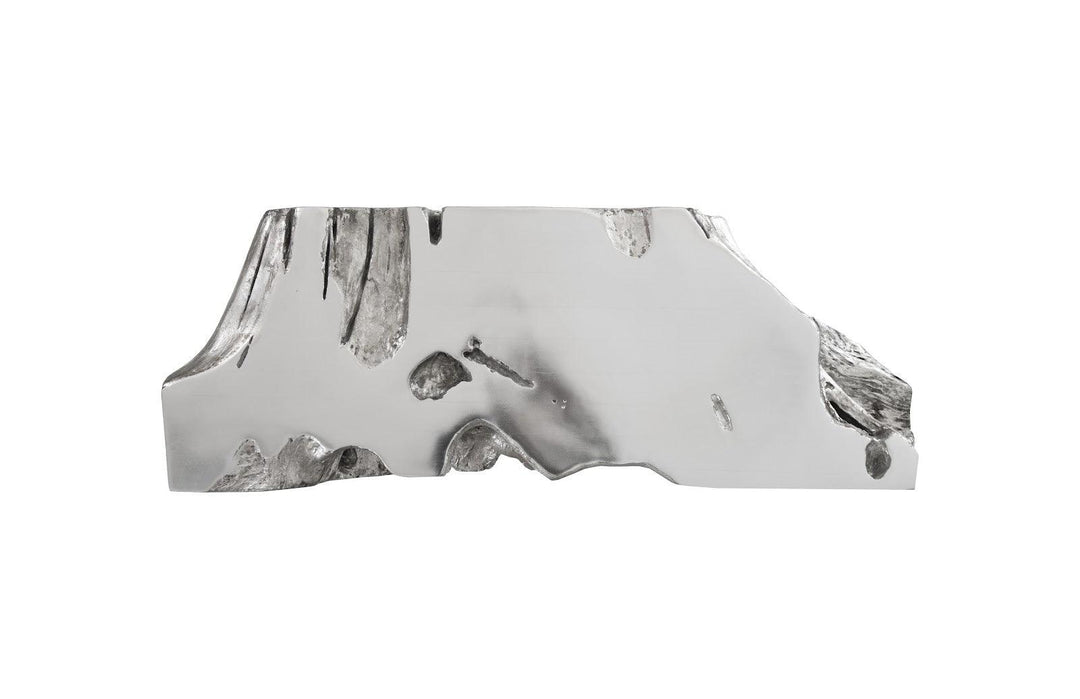 SwayLiving Luxe Freeform Console Table, Silver Leaf CONSOLE TABLES