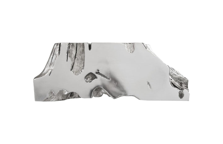 SwayLiving Luxe Freeform Console Table, Silver Leaf CONSOLE TABLES