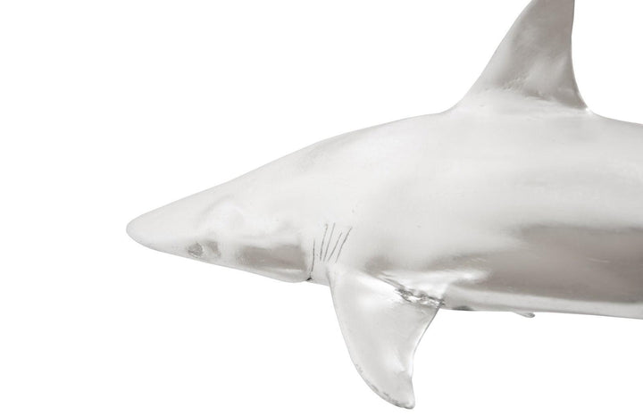 SwayLiving Whaler Shark, Silver Leaf WALL ACCENTS