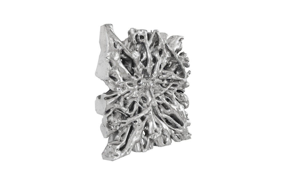 SwayLiving Square Root Wall Art, Silver Leaf, MD WALL ACCENTS