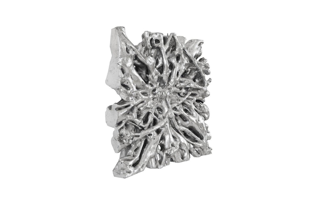 SwayLiving Square Root Wall Art, Silver Leaf, MD WALL ACCENTS