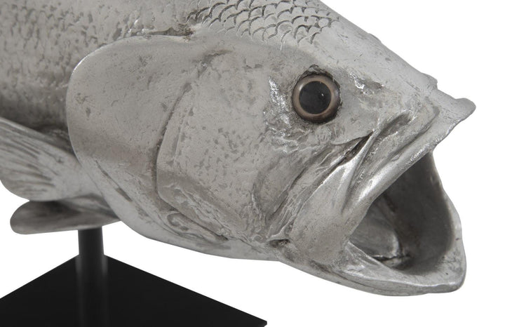 SwayLiving Large Mouth Bass Fish, with Stand DECORATIVE OBJECTS