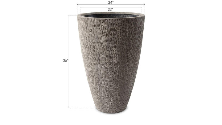 SwayLiving Griswold Planter Gray, LG PLANTERS