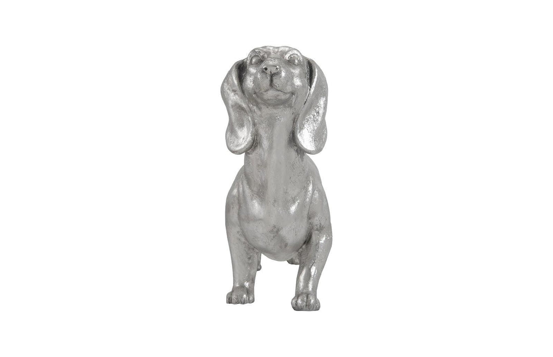 SwayLiving Dachshund, Silver Leaf DECORATIVE OBJECTS