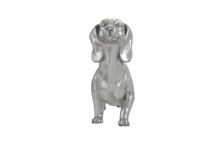 SwayLiving Dachshund, Silver Leaf DECORATIVE OBJECTS