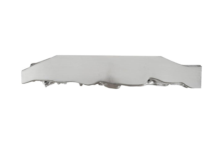 SwayLiving Square Root Console Table, Silver Leaf CONSOLE TABLES