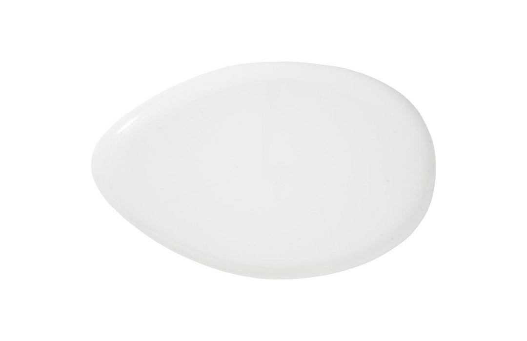 SwayLiving River Stone Coffee Table, Large, Gel Coat White COFFEE TABLES