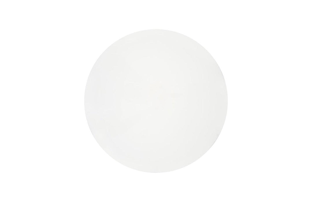 SwayLiving Totem Stool, White Gel Coat, LG OTTOMANS, POUFS, + STOOLS