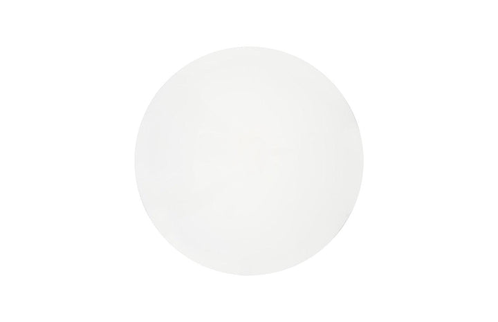 SwayLiving Totem Stool, White Gel Coat, LG OTTOMANS, POUFS, + STOOLS