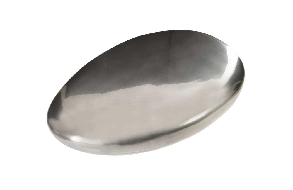 SwayLiving River Stone Coffee Table, Large, Liquid Silver COFFEE TABLES
