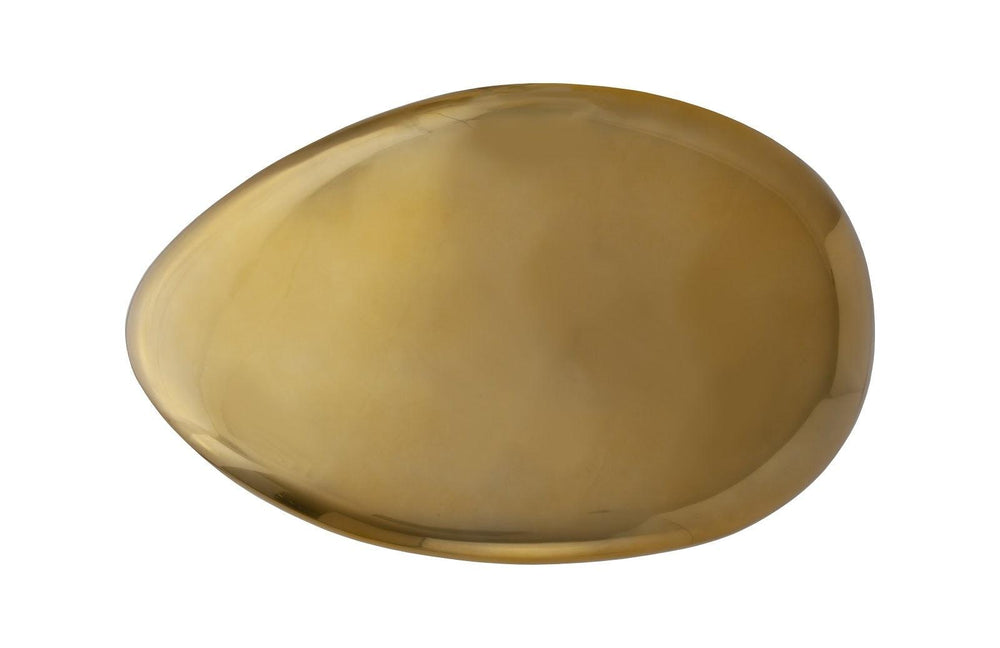 SwayLiving River Stone Coffee Table, Large, Liquid Gold COFFEE TABLES