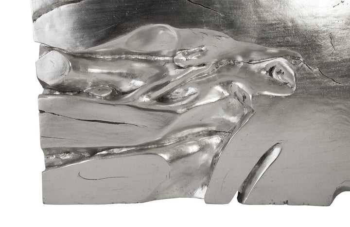 SwayLiving Freeform Wall Art, Large, Silver Leaf WALL ACCENTS