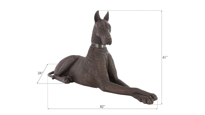 SwayLiving Great Dane, Bronze, Left DECORATIVE OBJECTS