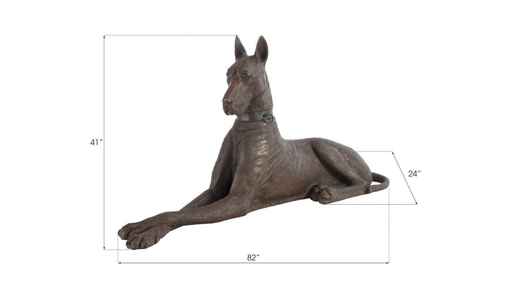 SwayLiving Great Dane, Bronze, Right DECORATIVE OBJECTS