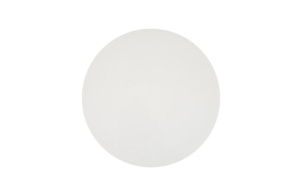 SwayLiving Totem Stool, White Gel Coat, SM OTTOMANS, POUFS, + STOOLS