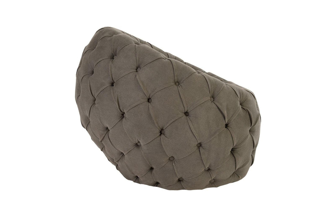 SwayLiving Egg Chair, Ramie Gray ACCENT + LOUNGE CHAIRS