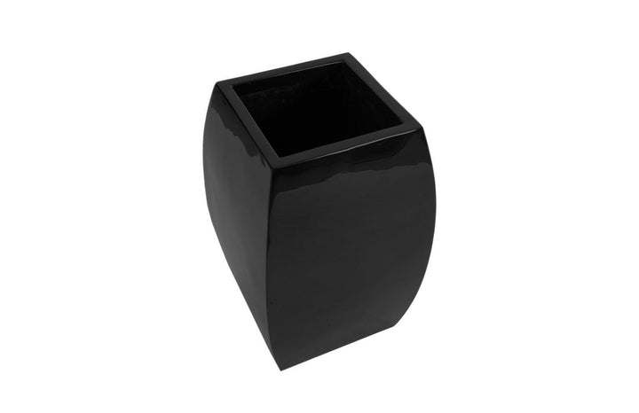 SwayLiving Taba Side Table, Gel Coat Black ACCENT TABLES