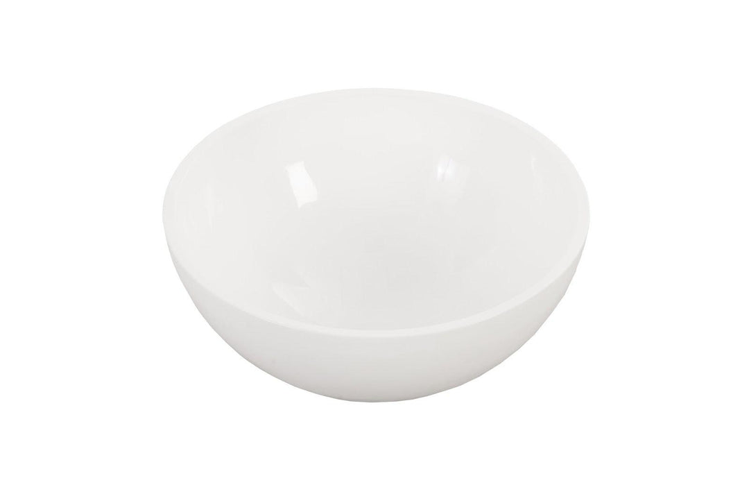 SwayLiving Sulu Bowl, Gel Coat White DECORATIVE TRAYS, PLATES, + BOWLS