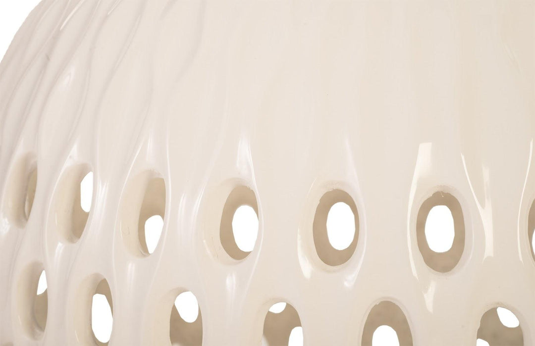 SwayLiving Breathe Planter, Gel Coat White PLANTERS
