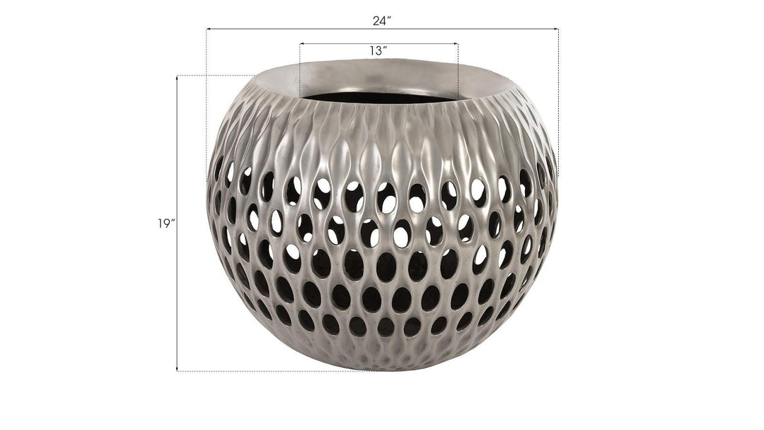 SwayLiving Breathe Planter, Aluminum PLANTERS