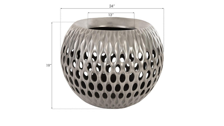 SwayLiving Breathe Planter, Aluminum PLANTERS