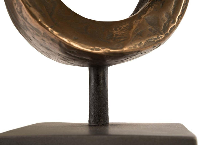 SwayLiving Trifoil Table Sculpture, Bronze DECORATIVE OBJECTS