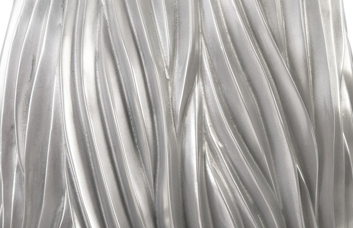 SwayLiving Alon Planter, Polished Aluminium PLANTERS