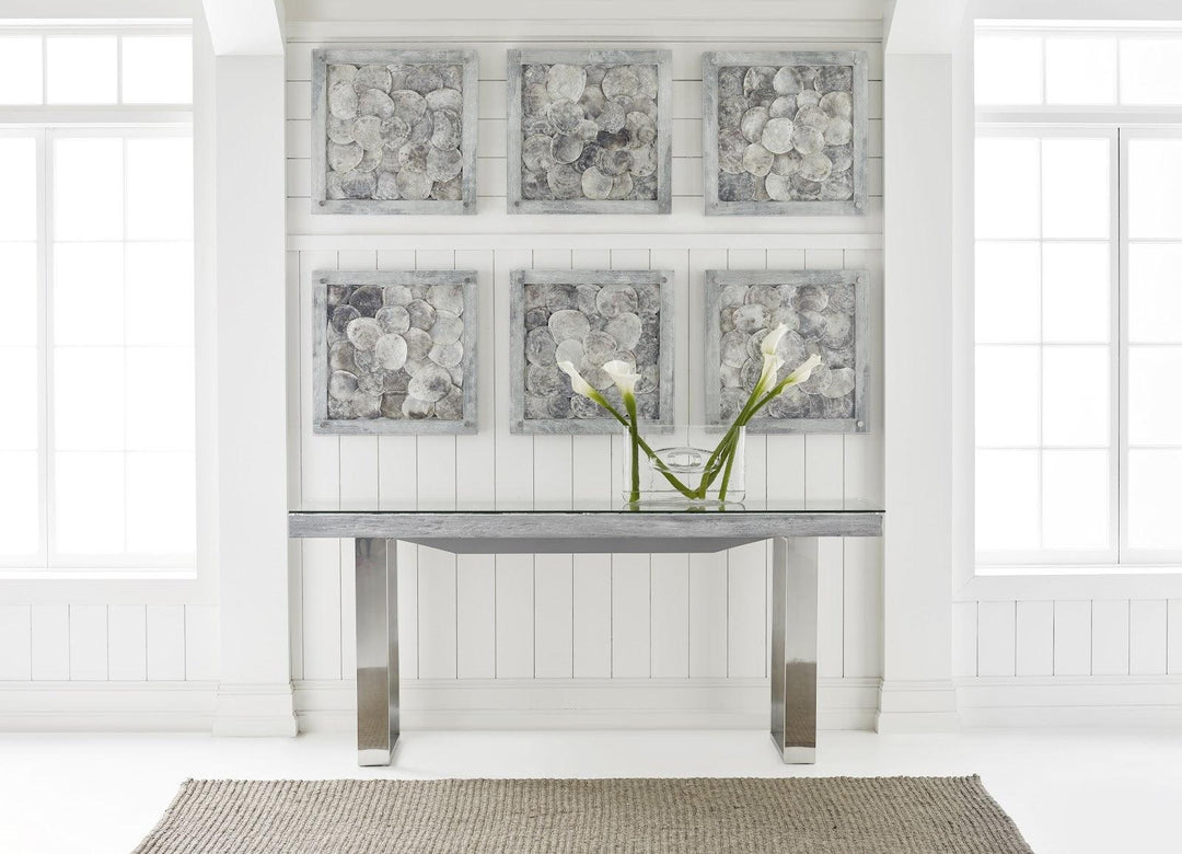 SwayLiving Shell Wall Tile, w/Glass WALL ACCENTS