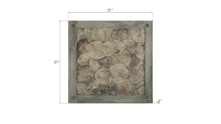 SwayLiving Shell Wall Tile, w/Glass WALL ACCENTS