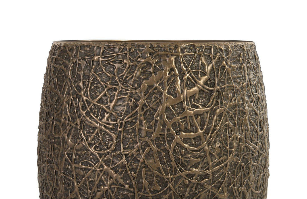SwayLiving String Theory Planter, Bronze, SM PLANTERS