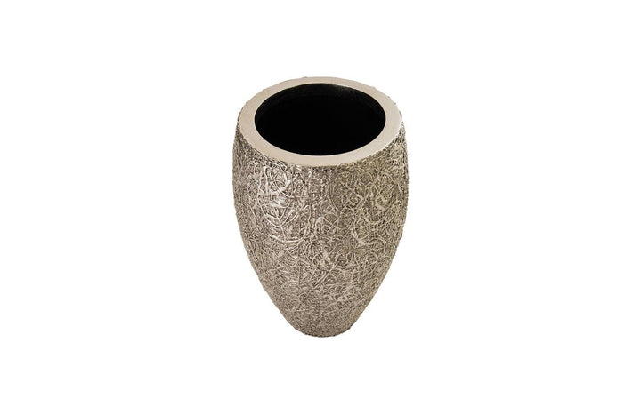 SwayLiving String Theory Planter, Silver Leaf, SM PLANTERS