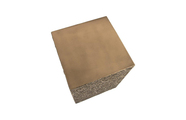 SwayLiving String Theory Pedestal, Bronze, SM ACCENT TABLES