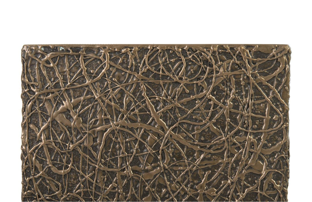 SwayLiving String Theory Pedestal, Bronze, SM ACCENT TABLES