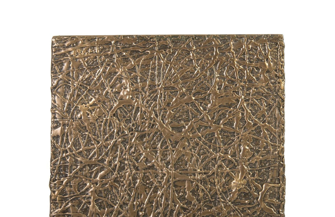 SwayLiving String Theory Pedestal, Bronze, MD ACCENT TABLES