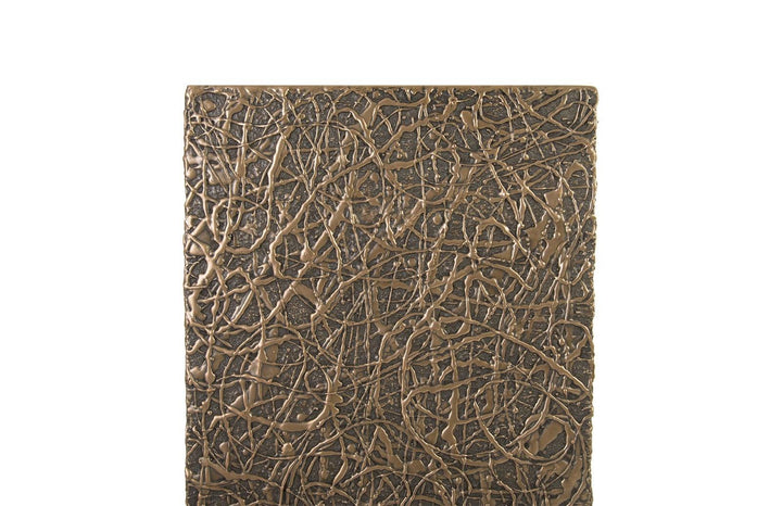 SwayLiving String Theory Pedestal, Bronze, LG ACCENT TABLES